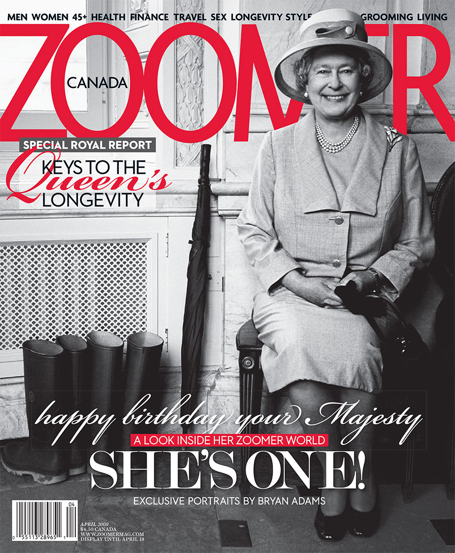 April 2009 Zoomer Magazine cover